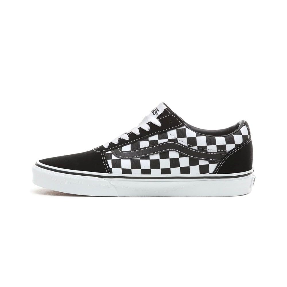 Vans Girl's Ward Trainers Sneaker - Stylish & Comfortable Skate Shoes for Girls | Perfect for School, Skateboarding & Casual Wear