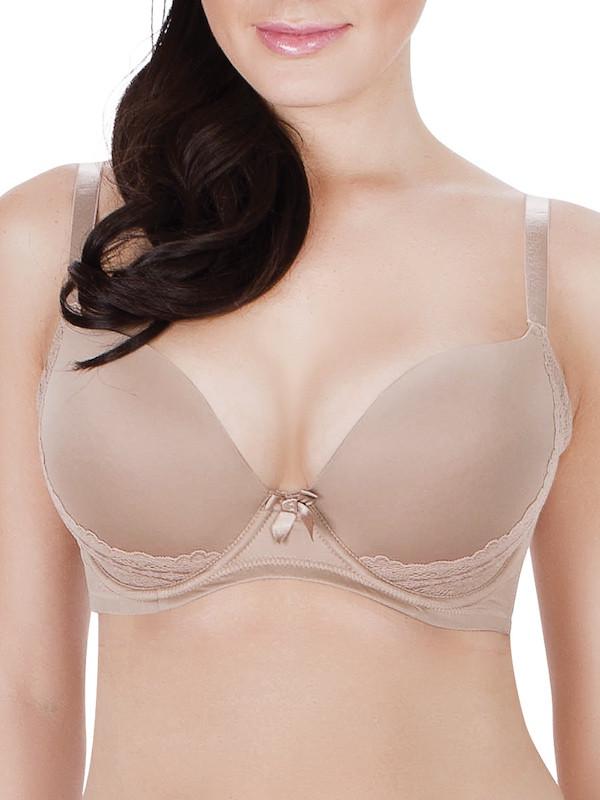 Parfait Casey Plunge Molded Bra 2801 | Full Coverage T-Shirt Bra for Women | Perfect for Everyday Wear, Work & Date Nights