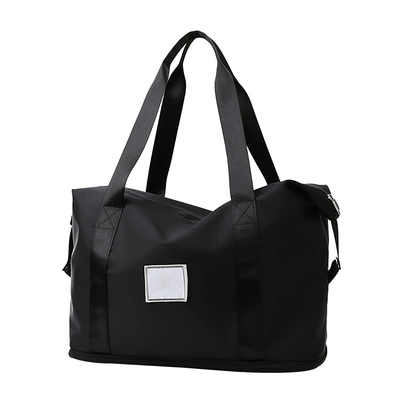 Guolarizi Large Capacity Gym Bag for Men & Women - Durable Sports Travel Duffel Bag with Shoe Compartment - Perfect for Workout, Travel, Outdoor Activities & Home Organization (Black)