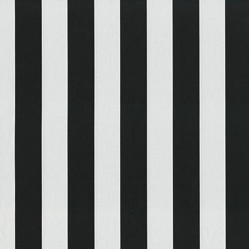 Black/White Cabana Stripe