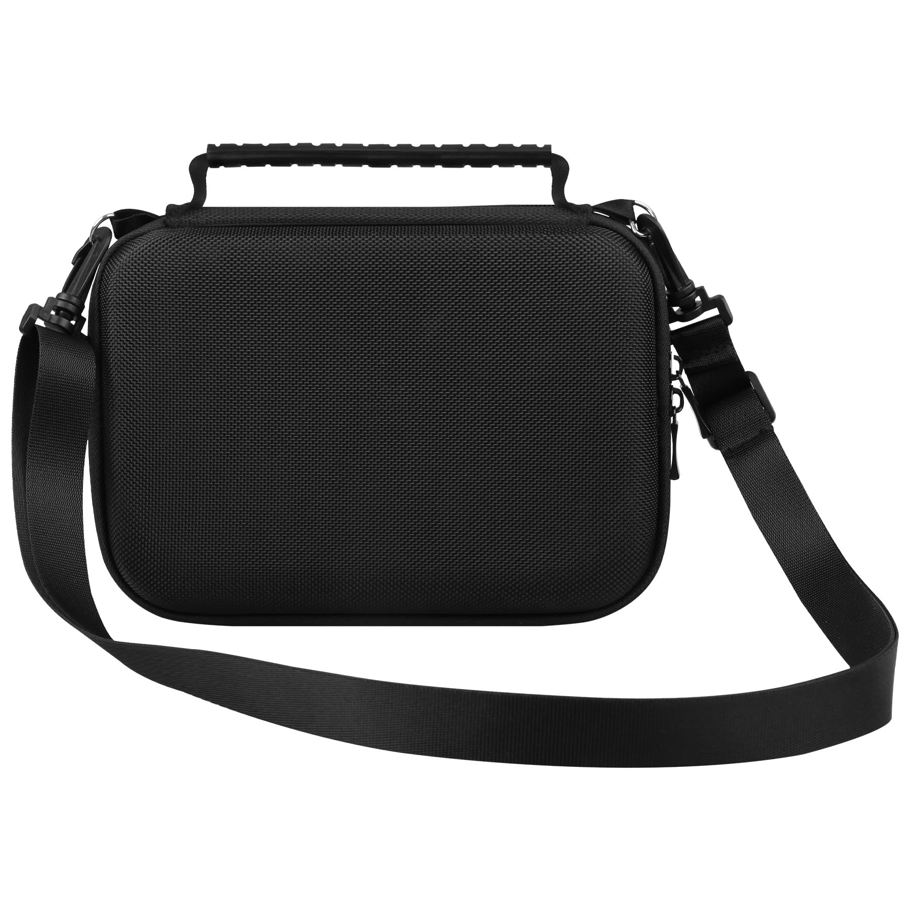 Sony ZV-1F / ZV-1 / ZV-1 II Camera Hard Travel Case - Waterproof Protective Bag for Vlogging Accessories, Tripod & Microphone with Extra Zipper Pocket for Battery Charger - Perfect for Travel, Outdoor Shooting & Studio Use (Black)