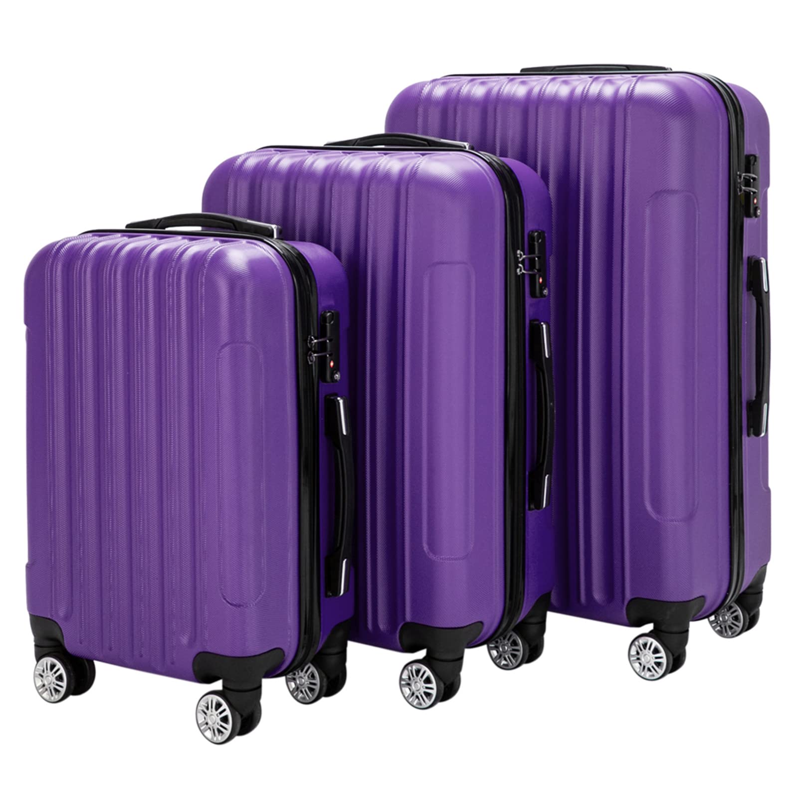 HomVent 3-Piece Spinner Luggage Set with TSA Lock - 20