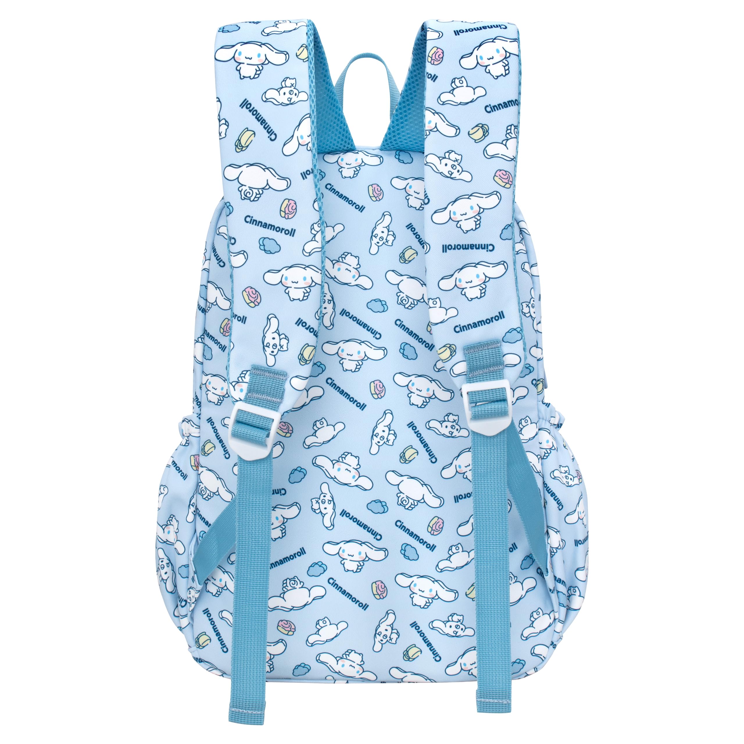 Cinnamoroll Anime Print Casual Backpack - Laptop Backpack for Travel, Hiking & School - Blue Rucksack for Women & Girls - Perfect for College, Work & Daily Use