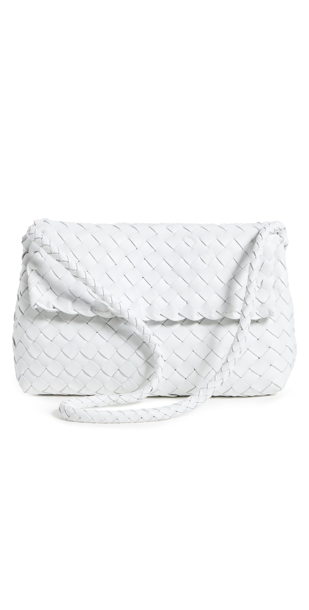 Billie Flap Shoulder Bag - White One Size Crossbody Purse for Women | Perfect for Work, Travel & Everyday Use