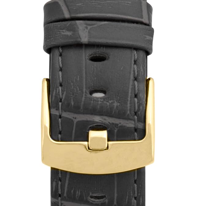 6 - Grey / Gold Buckle