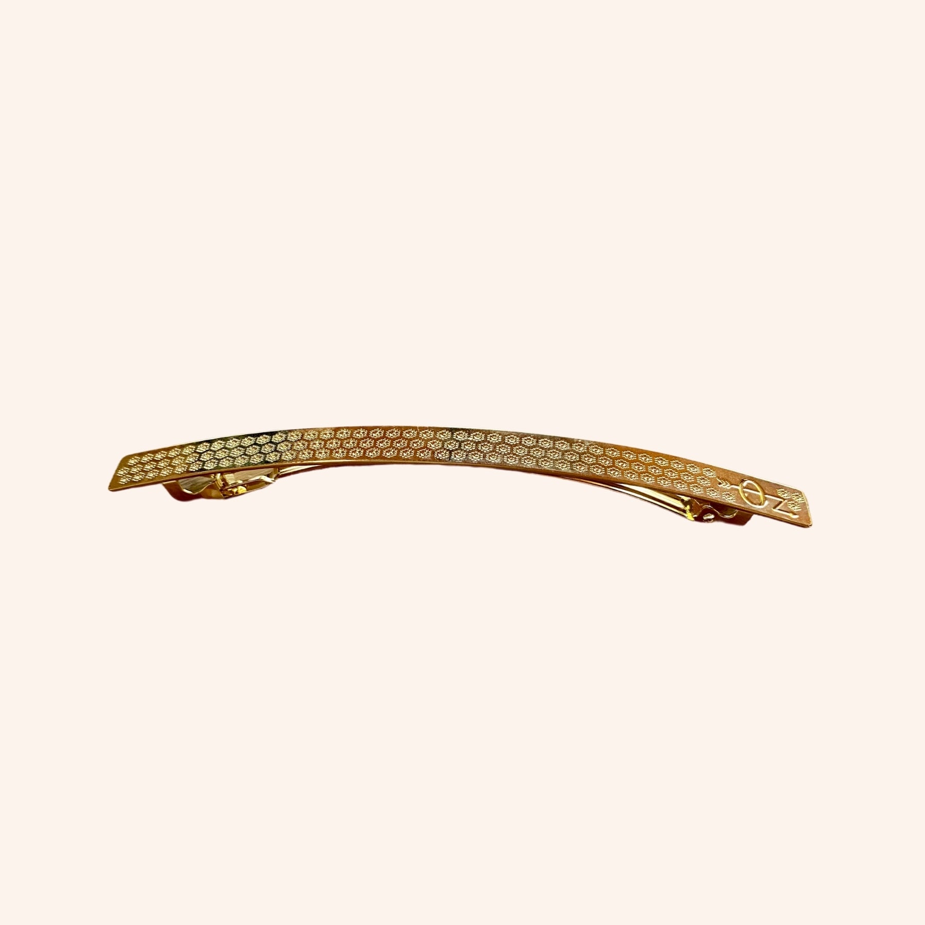 Grande Adeline Gold Hair Clip with Elegant Decor - Perfect for Weddings, Parties & Special Occasions