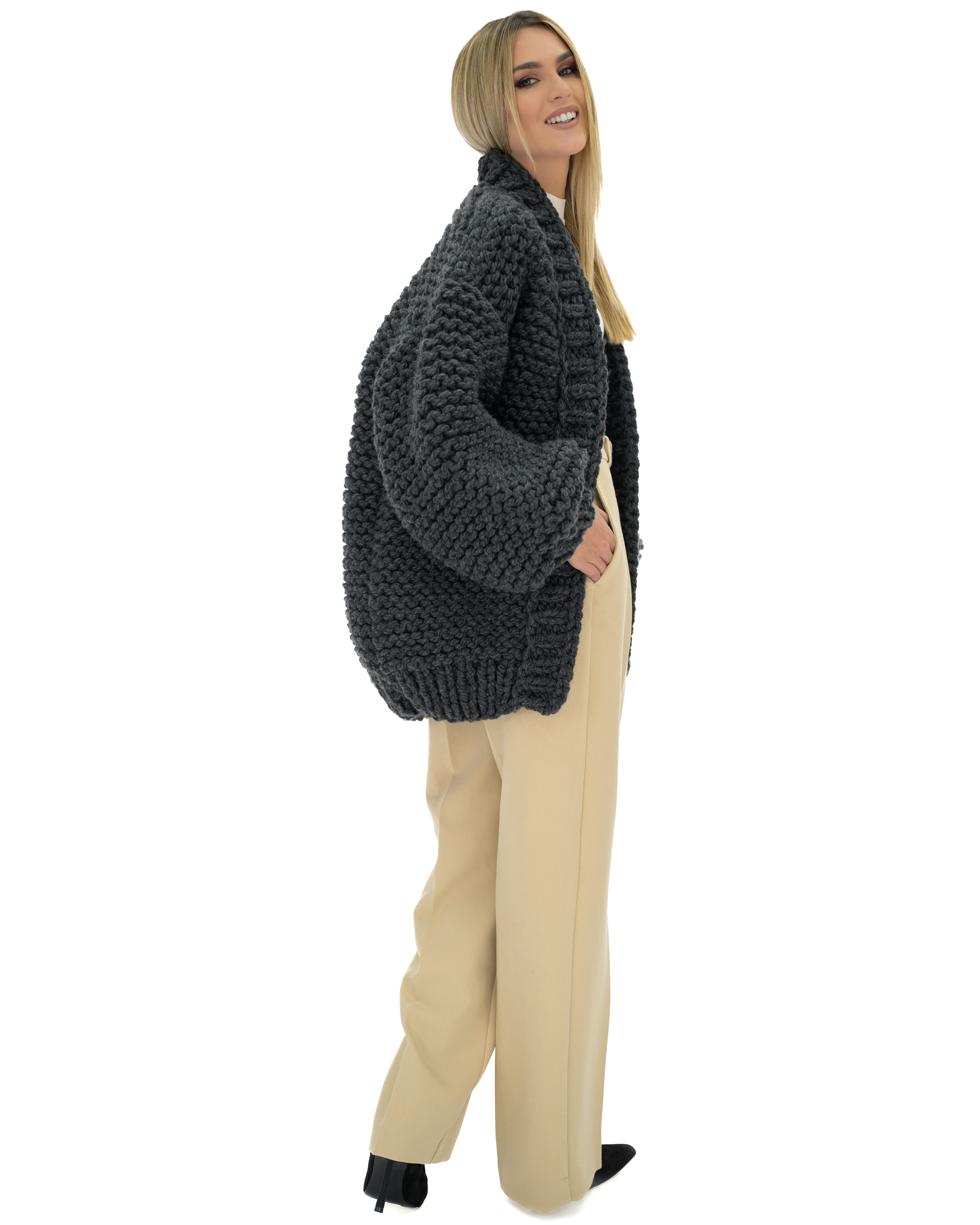 Classic Chunky Cardigan for Women - Soft Oversized Knit Sweater | Cozy Winter Fashion, Fall Layering & Casual Outfit Essential
