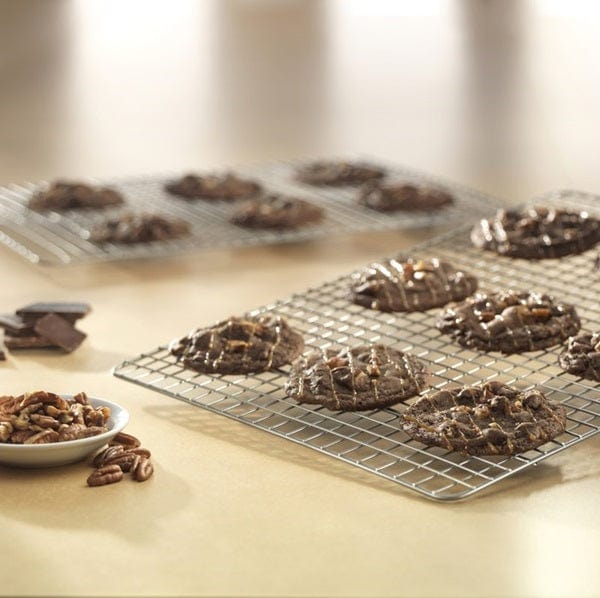 USA Pan Nonstick Cooling Rack - 12 x 8.5 Inch Baking Cooling Rack for Cookies, Cakes, Bread - Perfect for Baking, Roasting & Drying in Oven or Countertop