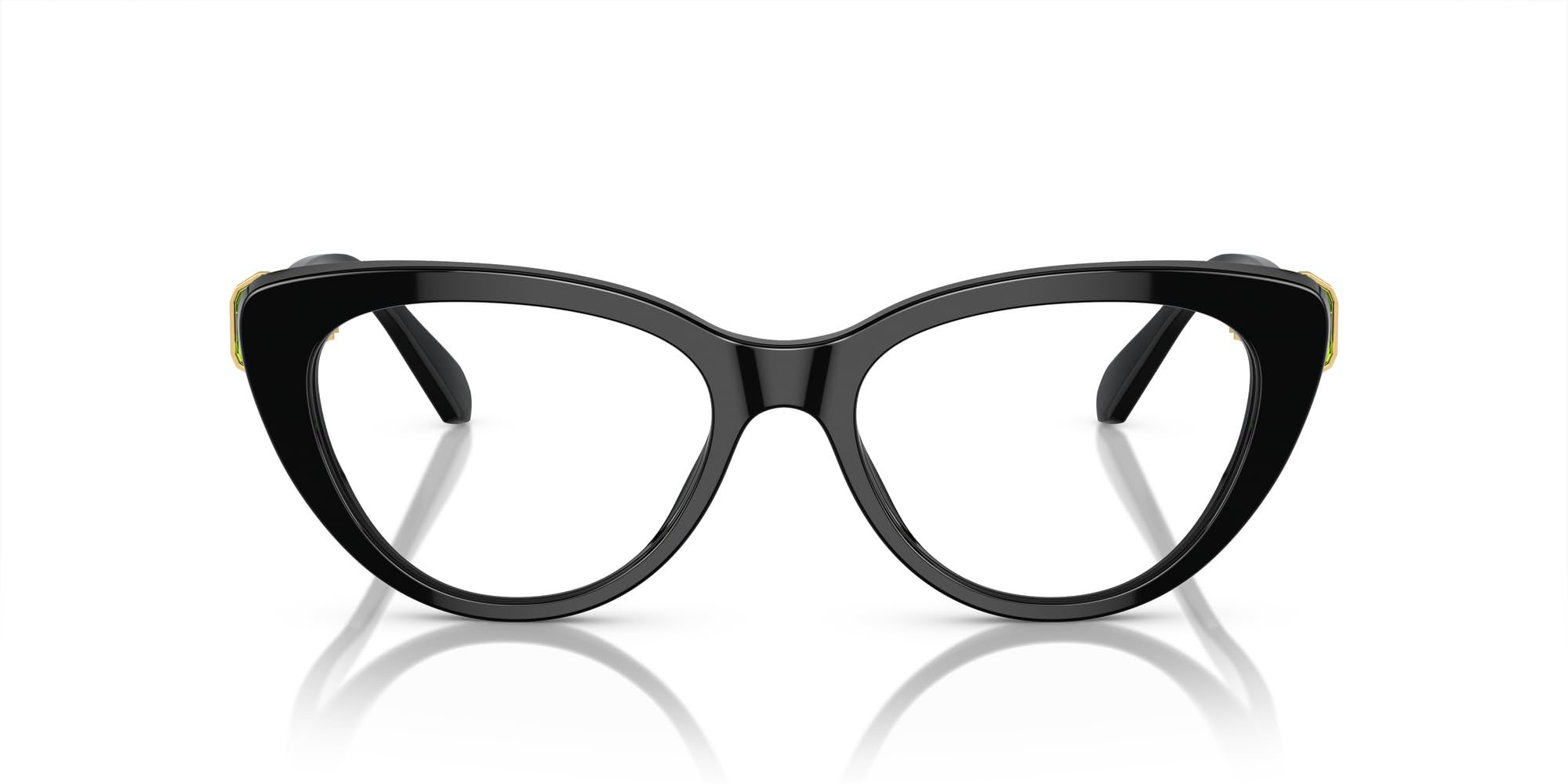 Swarovski Women's Sk2005 Cat Eye Prescription Eyeglass Frames - Stylish & Comfortable for Work, Reading & Everyday Wear