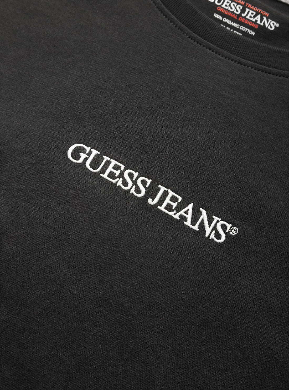 Guess Black Slim Fit Logo T-Shirt for Men - Stylish Casual Tee for Everyday Wear, Outings & Street Fashion