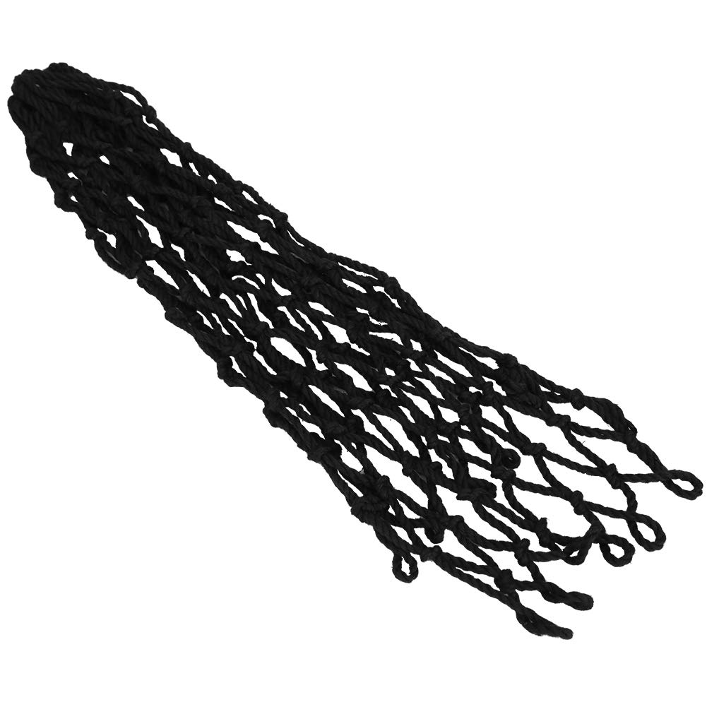 Billiards Mesh Bag 6Pcs Set - Durable Black Pool Table Pockets for Bumper & Billiards Tables | Replacement Nets for Home Game Rooms & Bars