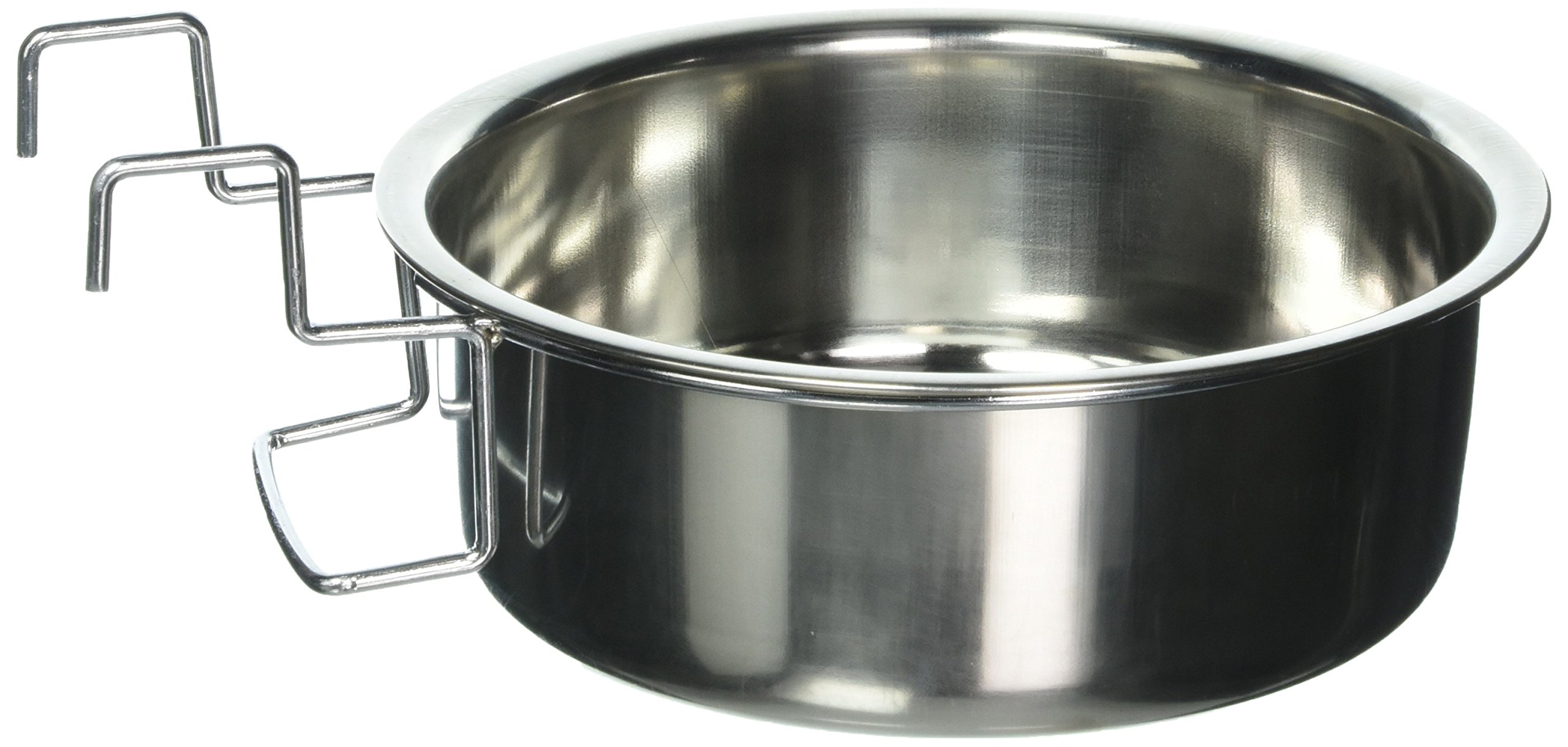Stainless Steel Hanging Cup with Hook Mount - 2 Quart Capacity - Durable Outdoor Camping & Hiking Water Bottle for Backpacking, Travel, and Picnics