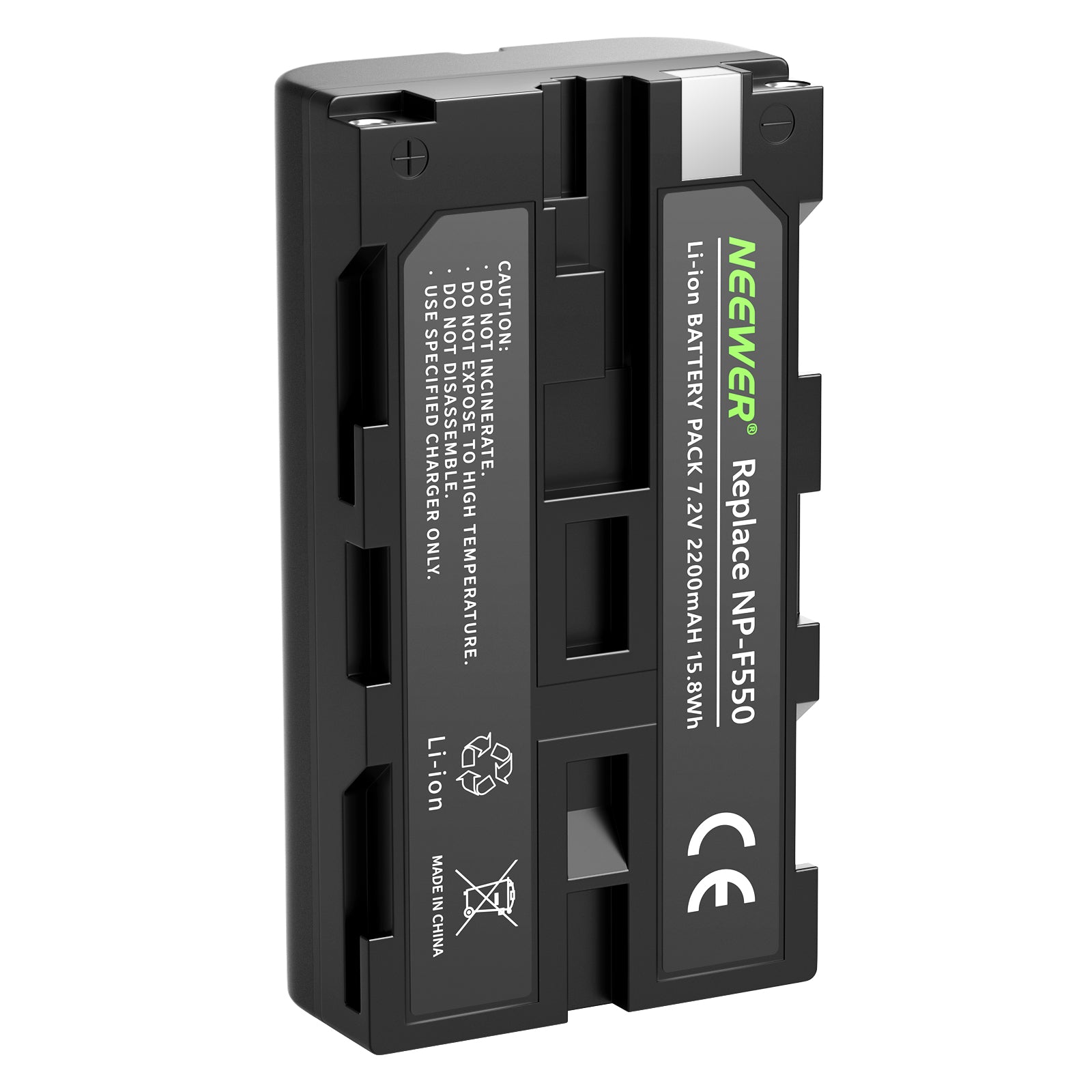 NEEWER NP-F550 NP-F570 Replacement Battery for Sony Camcorders - Compatible with Sony Handycam, Digital Cameras & Video Recorders (Great for Travel Vlogging & Professional Filming)