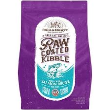 Premium Wild-Caught Salmon Raw Coated Cat Kibble - Grain-Free High-Protein Dry Cat Food for Indoor & Outdoor Cats - Perfect for Mealtime & Training Treats