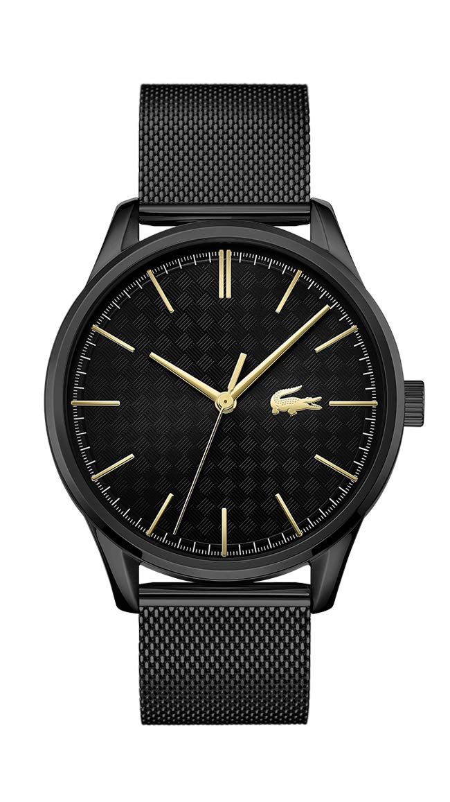 Lacoste Vienna Men's Quartz Watch - Stainless Steel Case Waterproof Dress Watch for Business & Casual Wear - Elegant Fashion Timepiece for Office, Date Night & Special Occasions