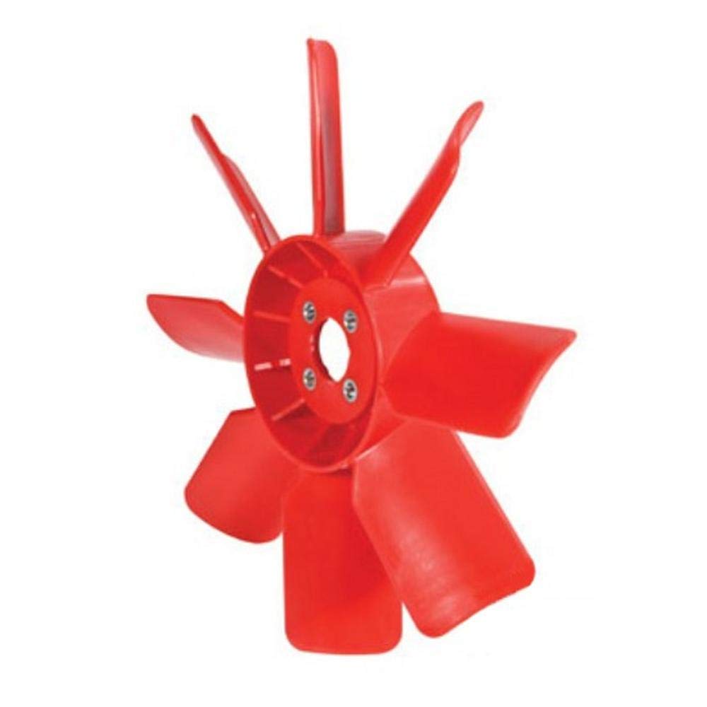 8 Blade Plastic Fan for Massey Ferguson 275 285 - 160895M1 Replacement for Tractor Cooling