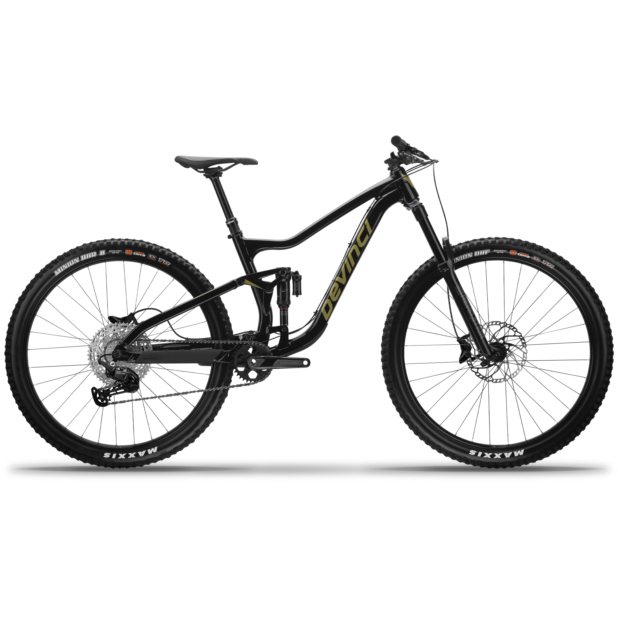 2024 Devinci Troy Aluminum Mountain Bike - Deore 12-Speed Drivetrain for Trail Riding & Mountain Adventures