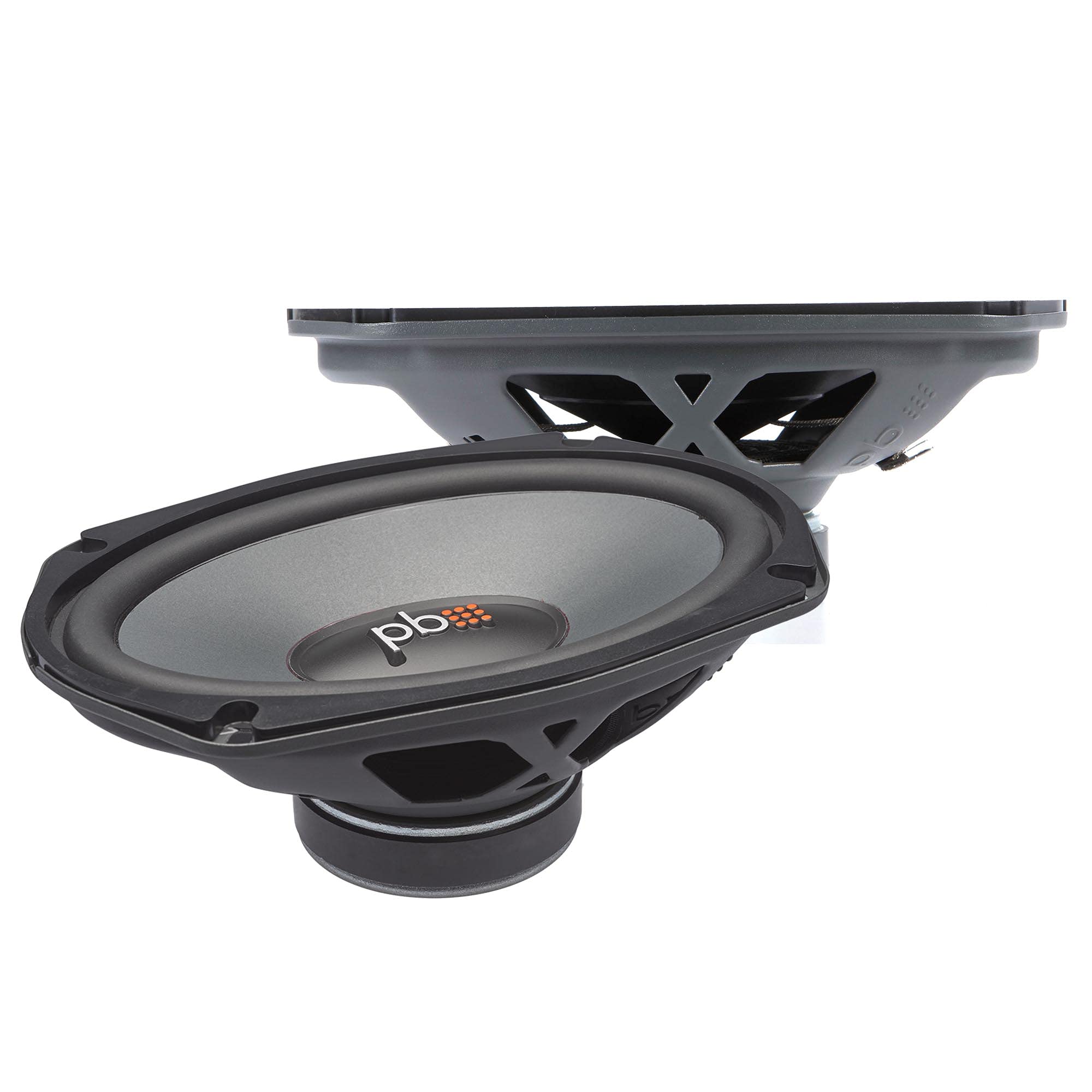 PowerBass OE-690D 6x9 Inch 3-Way Car Speakers - 100W RMS 300W Max Power (2-Ohm) - Pair for Enhanced Car Audio System - Perfect for Upgrading Factory Car Stereo in Sedans, SUVs and Trucks