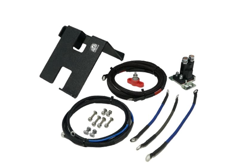 Can Am X3 2nd Battery Kit - Complete Wire Kit & Battery Mount for Off-Road Accessories - Perfect for UTV Adventure & Overlanding Trips