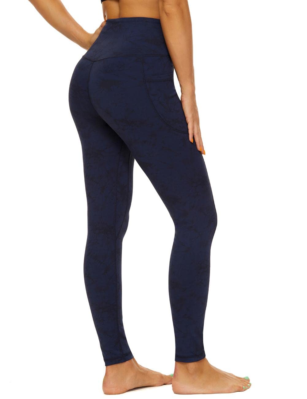 CCKO High Waisted Yoga Pants for Women with Pockets - Tummy Control Workout Leggings for Running, Gym & Lounge | Stretchy Comfort Women's Activewear