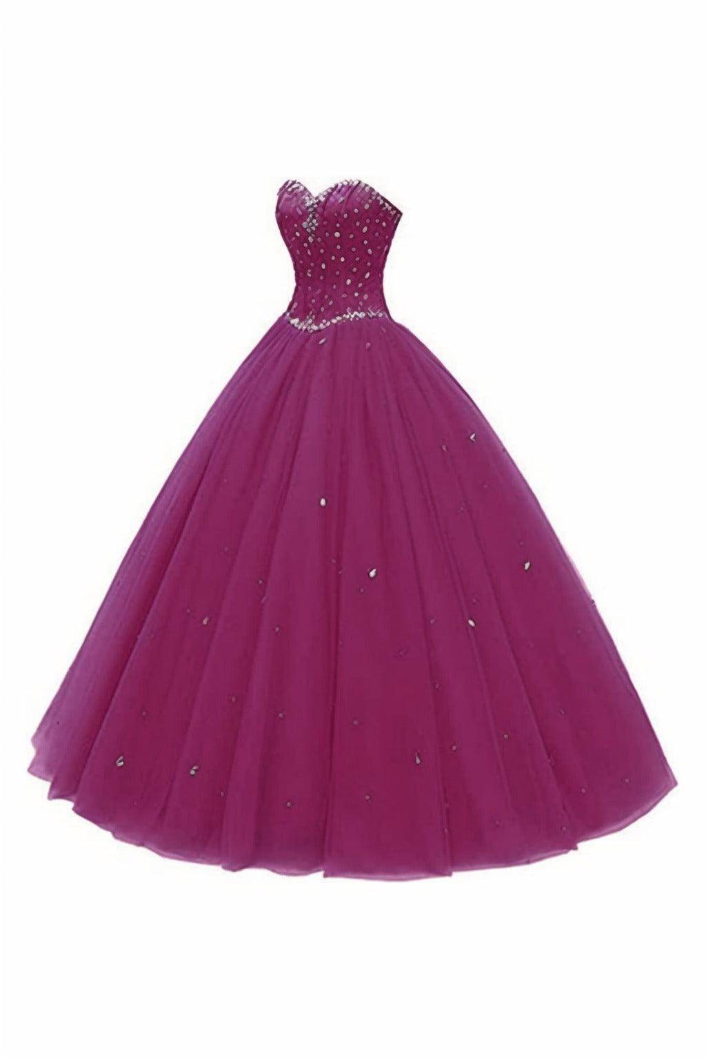 Elegant Princess Floor-Length Tulle Prom Dress CS0425 | Perfect for Homecoming, Ball & Formal Events