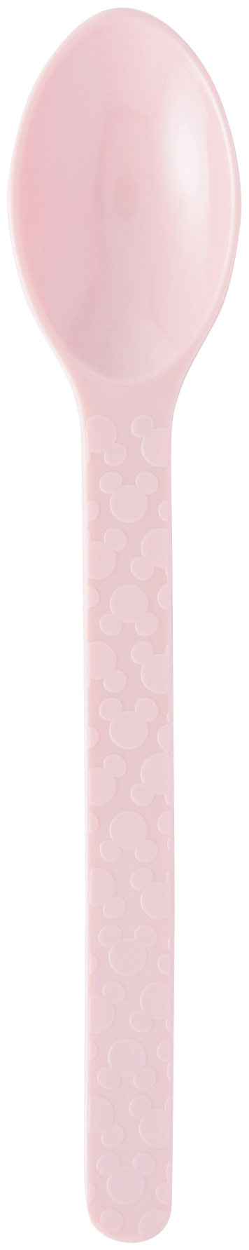 Disney Mickey Mouse Melamine Spoon - Durable BPA-Free Pink Spoon for Kids, Perfect for Home, School, Picnics & Travel