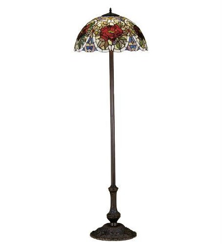 63 Inch Rose Gold Floor Lamp - Modern LED Standing Light for Living Room, Bedroom, Office - Dimmable Tall Lamp with Remote Control & Touch Switch (Perfect for Reading Corner, Home Decor, Gift Idea)