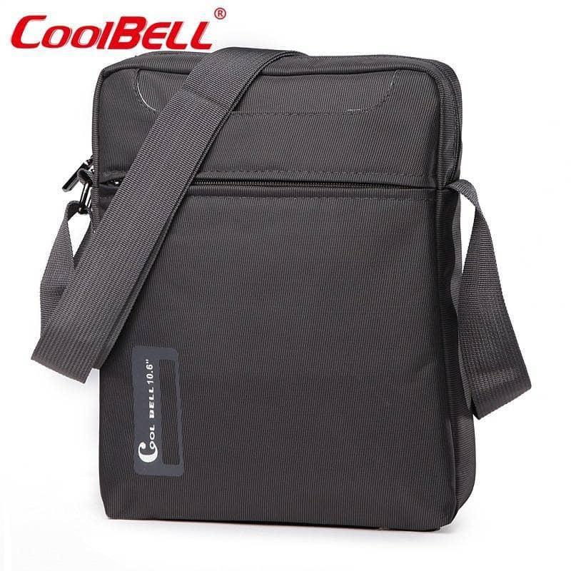 Durable Bell Nylon Messenger Bag for 8-10 Inch Tablets - Perfect for Work, School & Travel | Water-Resistant Laptop Shoulder Bag