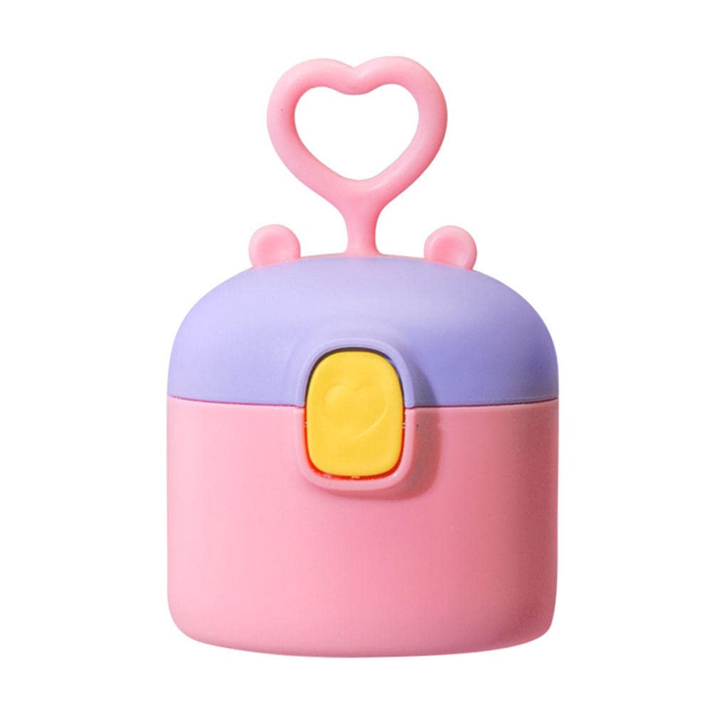 250ml Portable Baby Milk Powder Dispenser with Spoon - Travel Formula Storage Container for Infants | Perfect for On-the-Go Feeding, Daycare & Family Outings