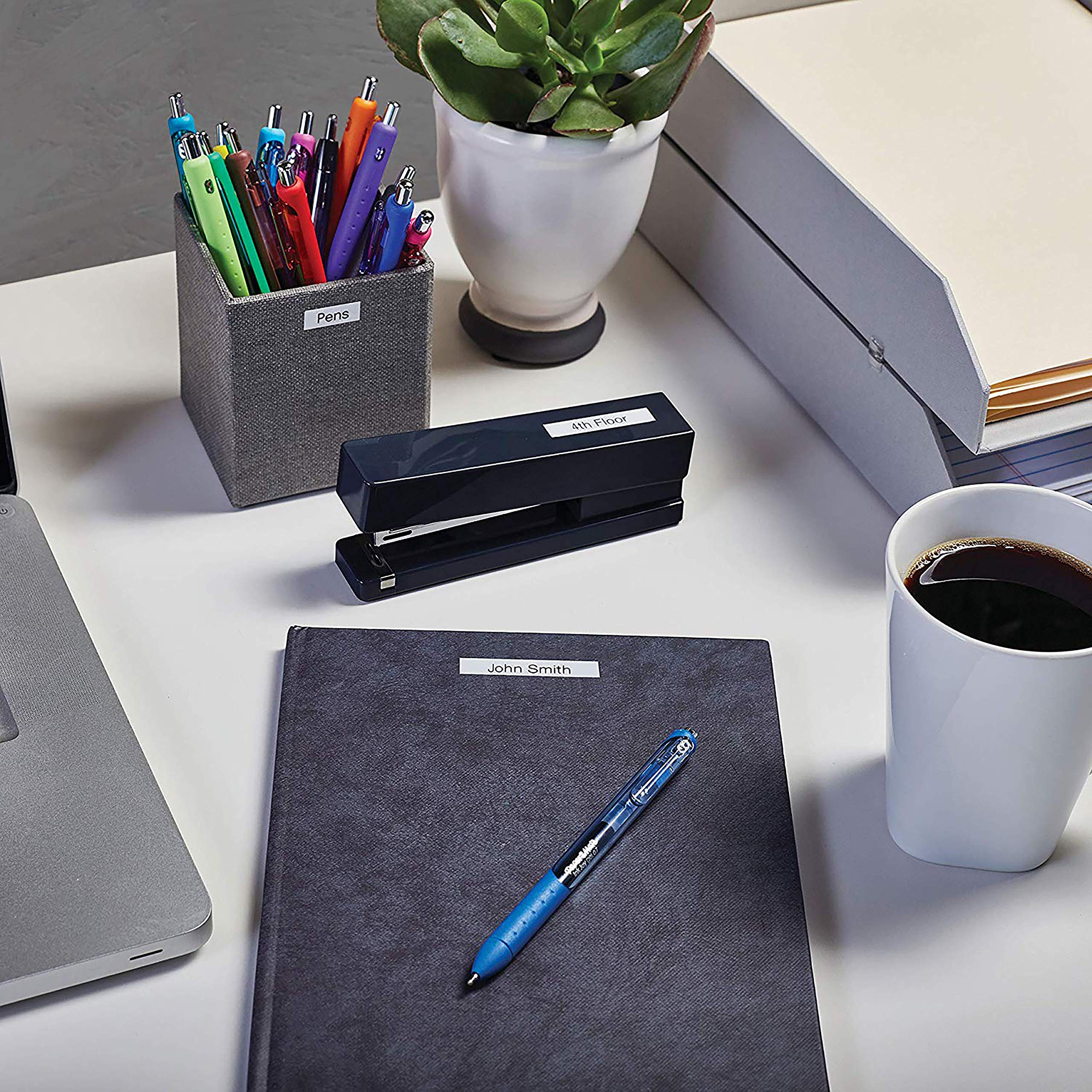 Dymo S0968960 Label Manager 280 Portable Label Maker with QWERTY Keyboard - Black (UK Plug Included) | Perfect for Office Organization, Shipping Labels & Home Storage