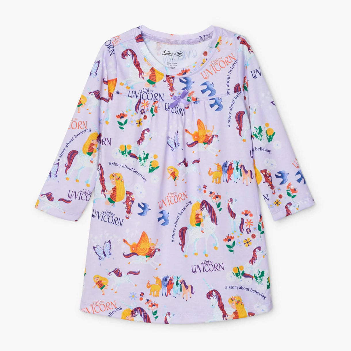 Uni The Unicorn Book and Nightdress Set - Magical Bedtime Story Gift for Girls | Perfect for Reading Time & Sweet Dreams