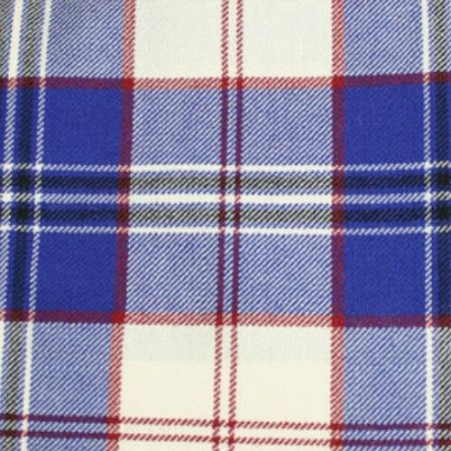 Harris Royal Blue Tartan Plaid Fabric - Premium Scottish Wool for Kilts, Scarves & Home Decor | Perfect for Traditional Outfits, DIY Crafts & Cozy Winter Fashion