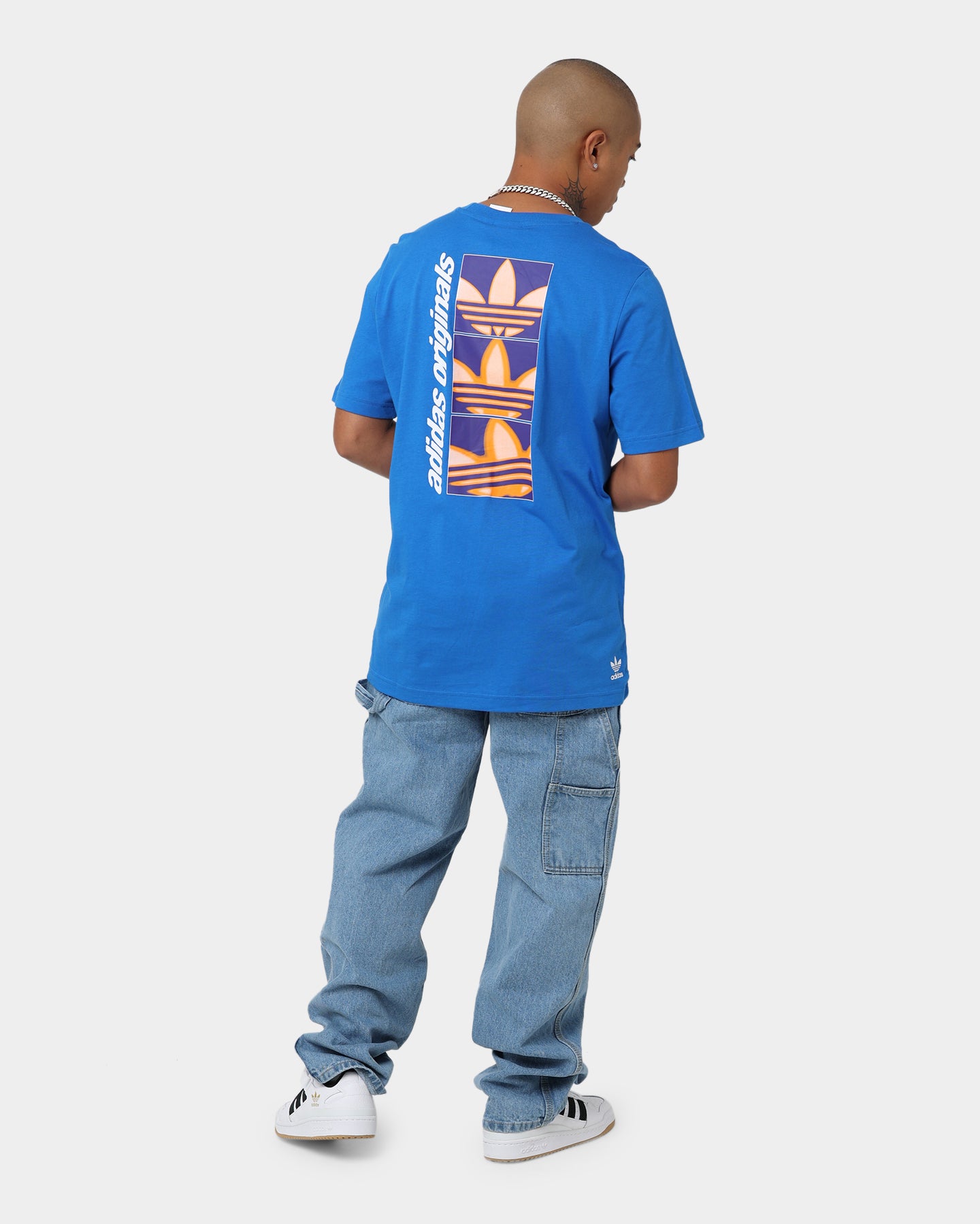 Adidas Yung Z T-Shirt for Men - Core Bluebird Casual Tee - Perfect for Gym, Workout & Streetwear Fashion