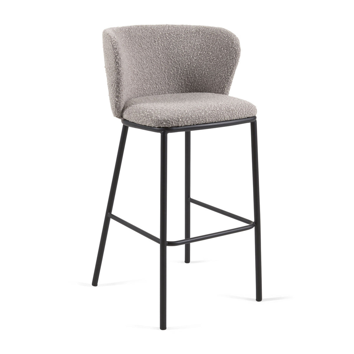 Ciselia Boucle Bar Stool 26