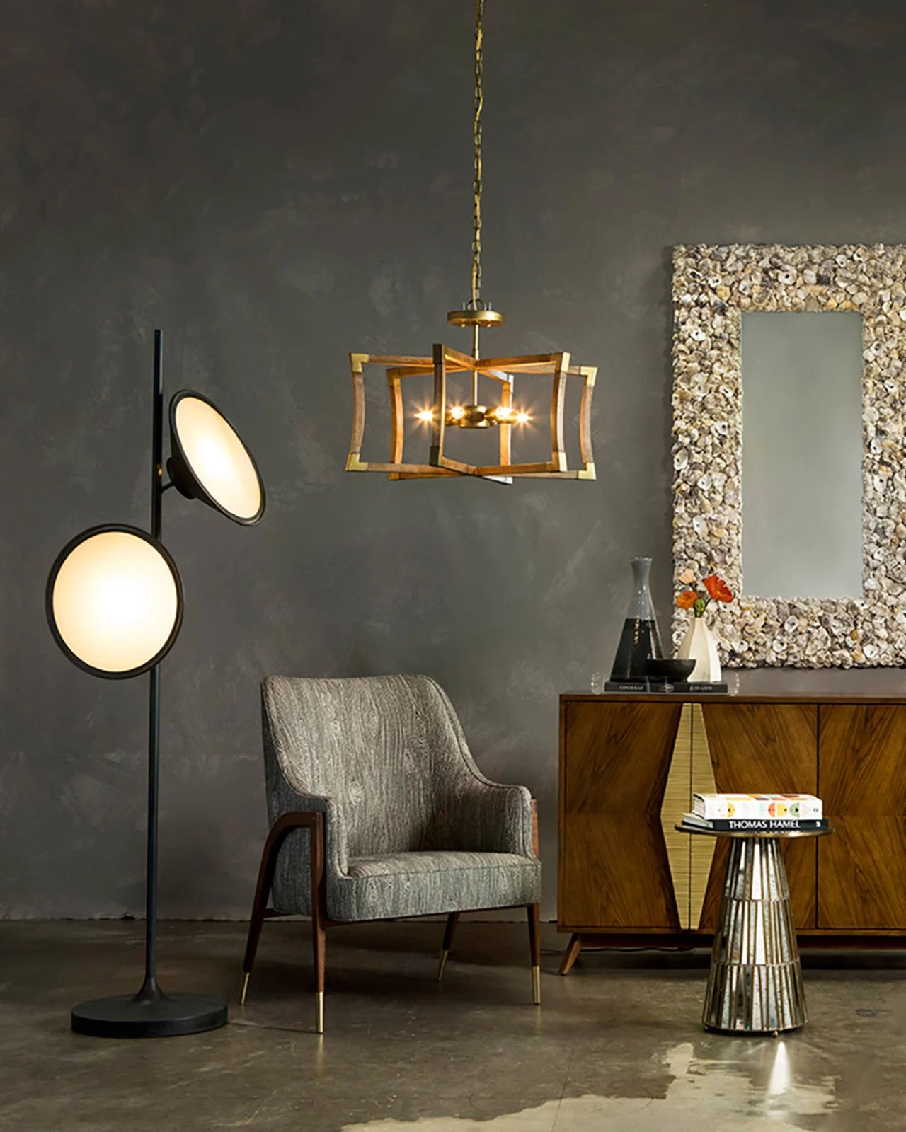 Bastian Semi Flush Ceiling Light Fixture - Modern LED Lighting for Bedroom, Living Room & Hallway - Energy Efficient Home Decor