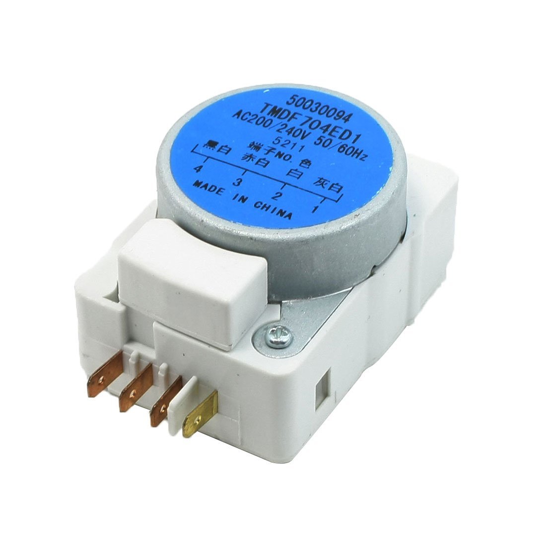 3NH® AC 200-240V 50/60Hz Refrigerator Defrost Timer - Universal Replacement Part for Freezers & Fridges - Perfect for Home, Restaurant & Commercial Use