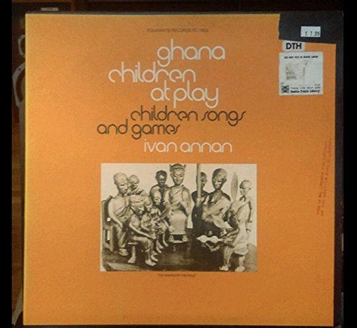 Ghana Children at Play LP - Authentic African Music for Kids, Cultural Learning & Fun Activities | Perfect for Classroom, Home & Multicultural Events