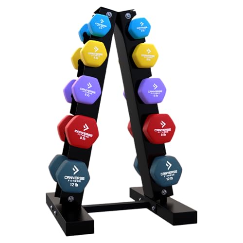 (combo+ rack) 2lb-4lb -6lb- 8lb- 12lb + 5 Tier Rack