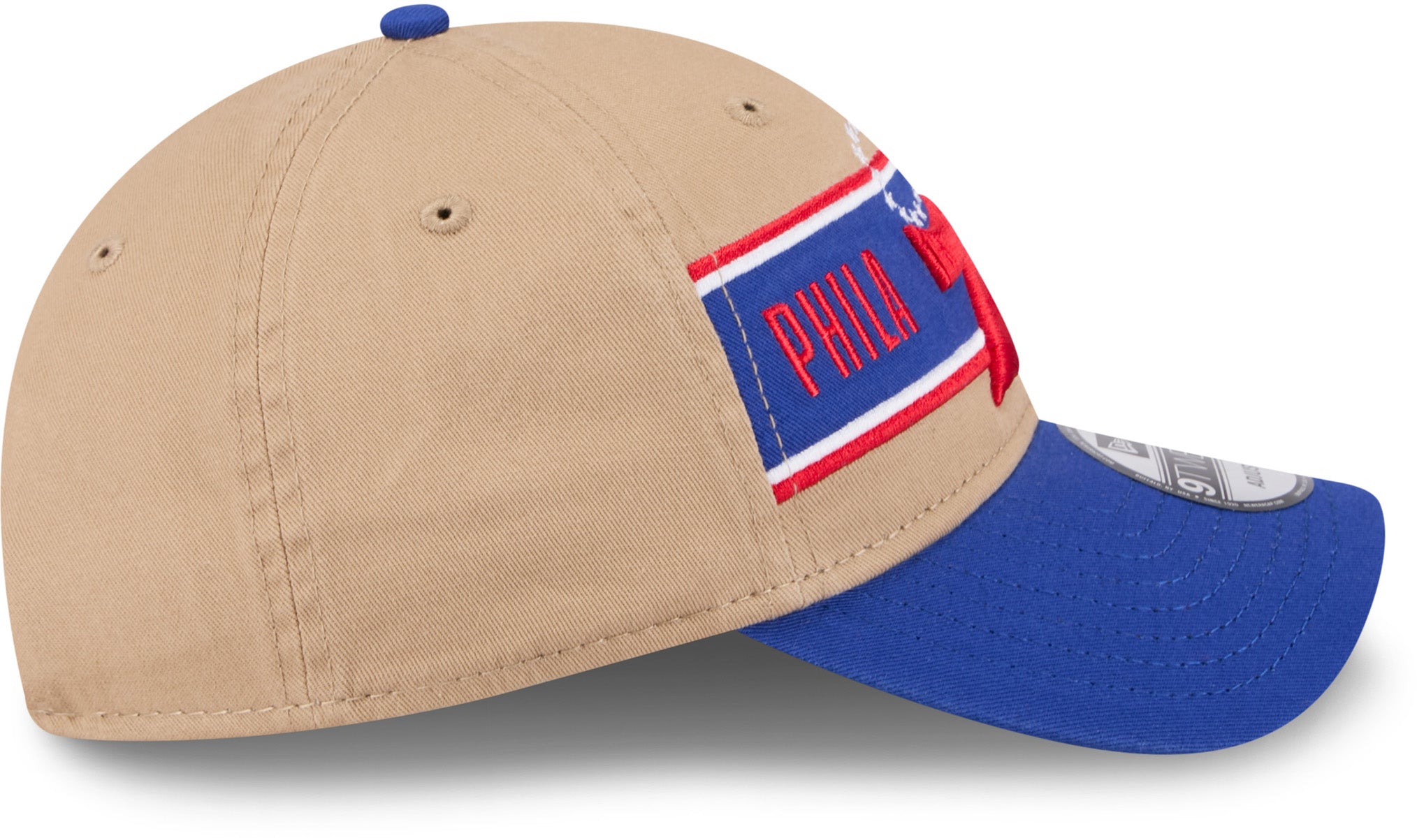 Philadelphia 76ers New Era 9Twenty NBA 2024 Draft Snapback Cap - Official Team Logo Hat for Basketball Fans & Streetwear Style