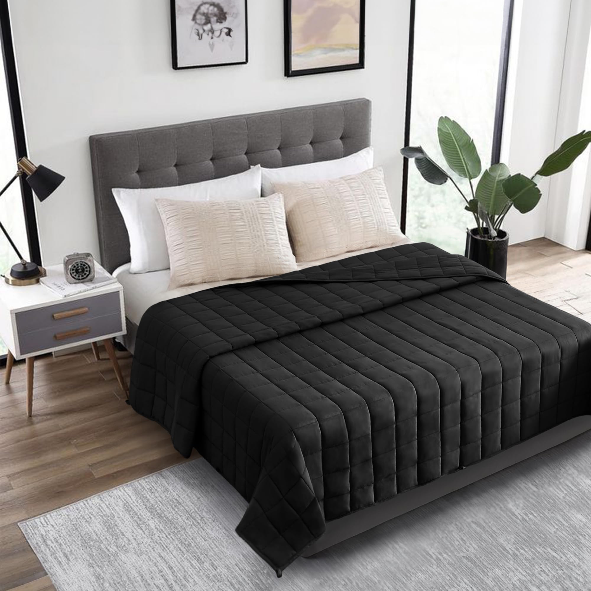 50 lbs Weighted Blanket King Size - Ultra Heavy Weighted Blanket for Deep Pressure Therapy | Hypoallergenic, Breathable & Ultra Soft Fabric | Fits King & California King Beds | Perfect for Anxiety Relief, Stress Reduction & Better Sleep