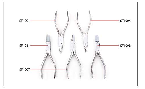 Professional Eyeglasses Pliers Set - 7-Piece Eyewear Repair Kit with Screwdriver & Screw Box | Perfect for Glasses Repair, Lens Adjustment & Frame Maintenance | Ideal for Opticians, Jewelers & DIY Home Use