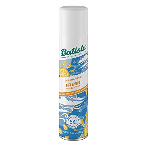 Batiste Dry Shampoo for Oily Hair - Fresh Scent 6.73 oz (Pack of 10) | Volumizing & Oil Absorbing Hair Care | Perfect for Travel, Gym & Quick Refresh