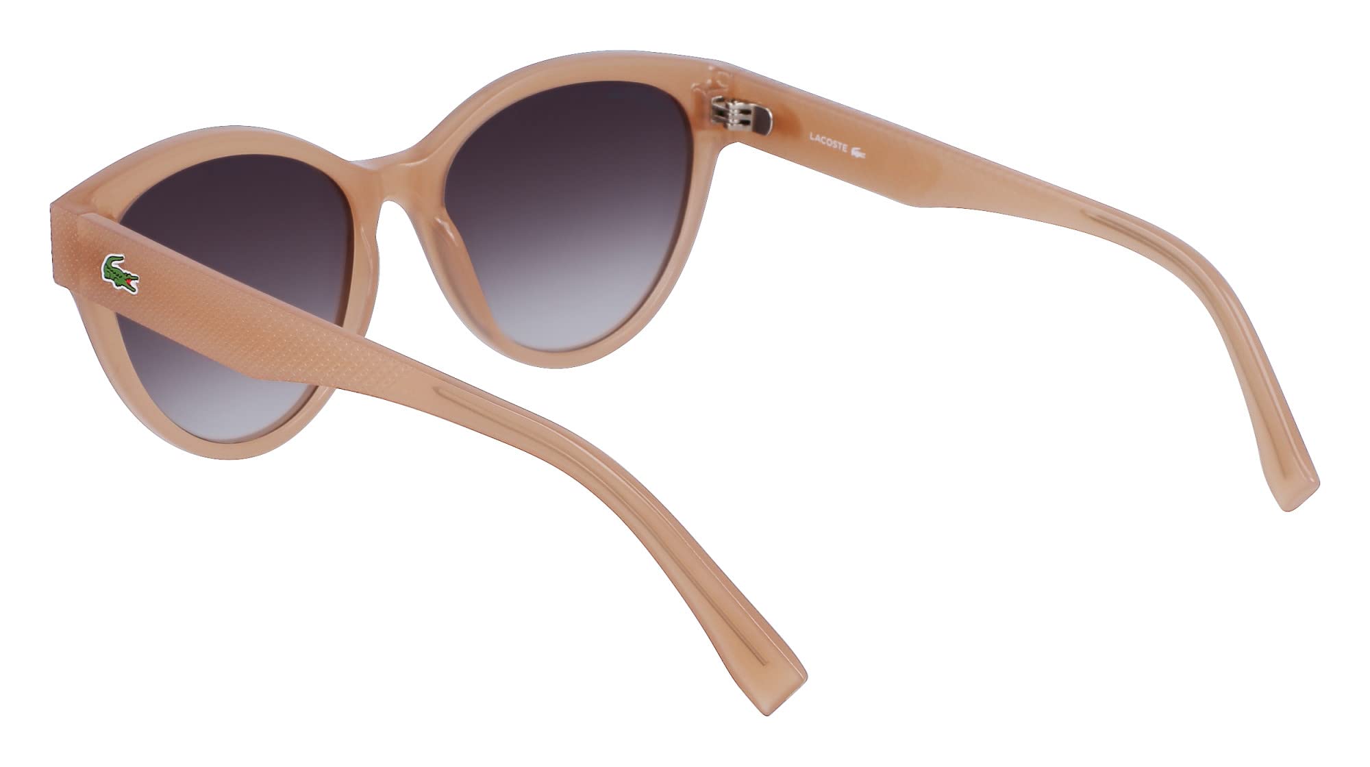 Lacoste Women's L.12.12 Polarized Sunglasses UV Protection - Classic Aviator Style for Fashion & Outdoor Activities