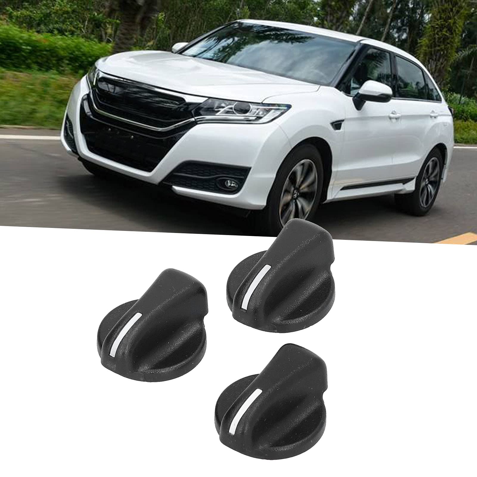 3PCS Car A/C Heater Blower Fan Speed Control Knob 5011218 - Replacement Part for Vehicle Climate Control System - Perfect for DIY Auto Repair & HVAC Maintenance