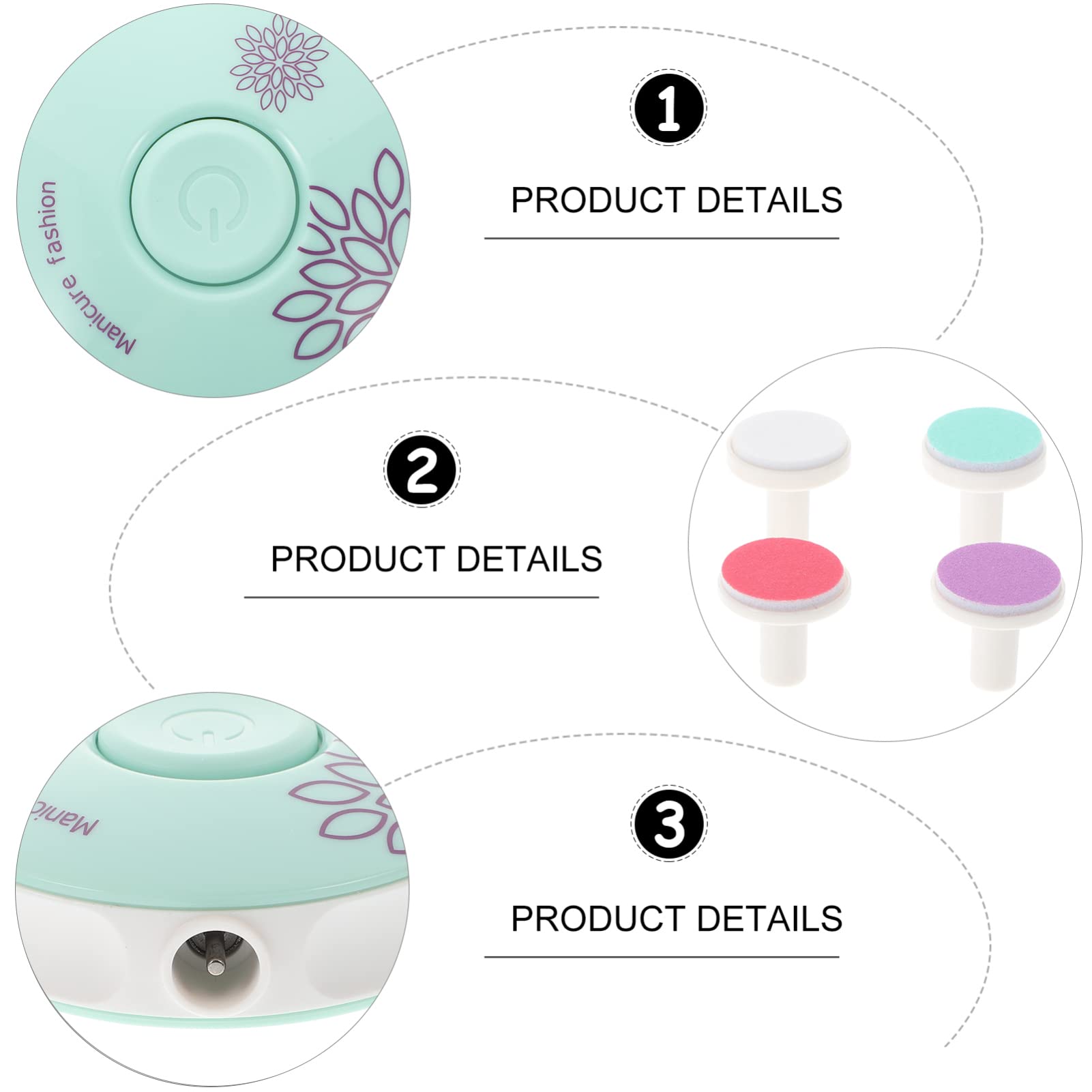 Electric Nail Trimmer for Kids & Babies - Rechargeable Manicure Pedicure Kit with LED Light - Safe & Painless Nail Grinder for Toddlers, Infants & Adults - Perfect for Home Nail Care & Travel Use