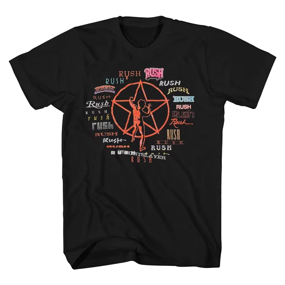 Men's Soft Short Sleeve Graphic T-Shirt with Logo - Breathable Casual Tee for Everyday Wear, Street Style & Weekend Outfits