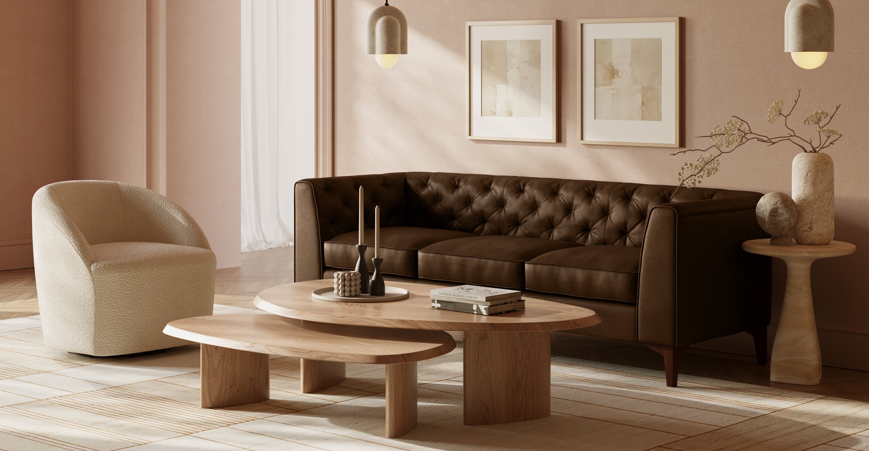 Essex Sofa - Modern Comfortable Couch for Living Room, Lounge & Office - Upholstered Fabric Sectional with Sturdy Frame - Perfect for Relaxing, Entertaining & Small Spaces