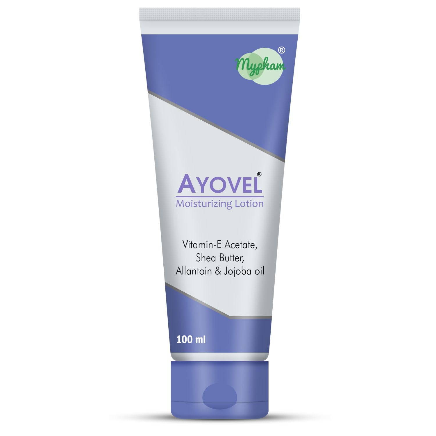 Ayovel Skin Moisturizing Lotion for Winter - Vitamin E Enriched Face & Body Moisturizer for Dry & Oily Skin | Oil-Free, Lightweight Formula for Glowing Skin | 100ml | Perfect for Daily Hydration & Night Care Routine