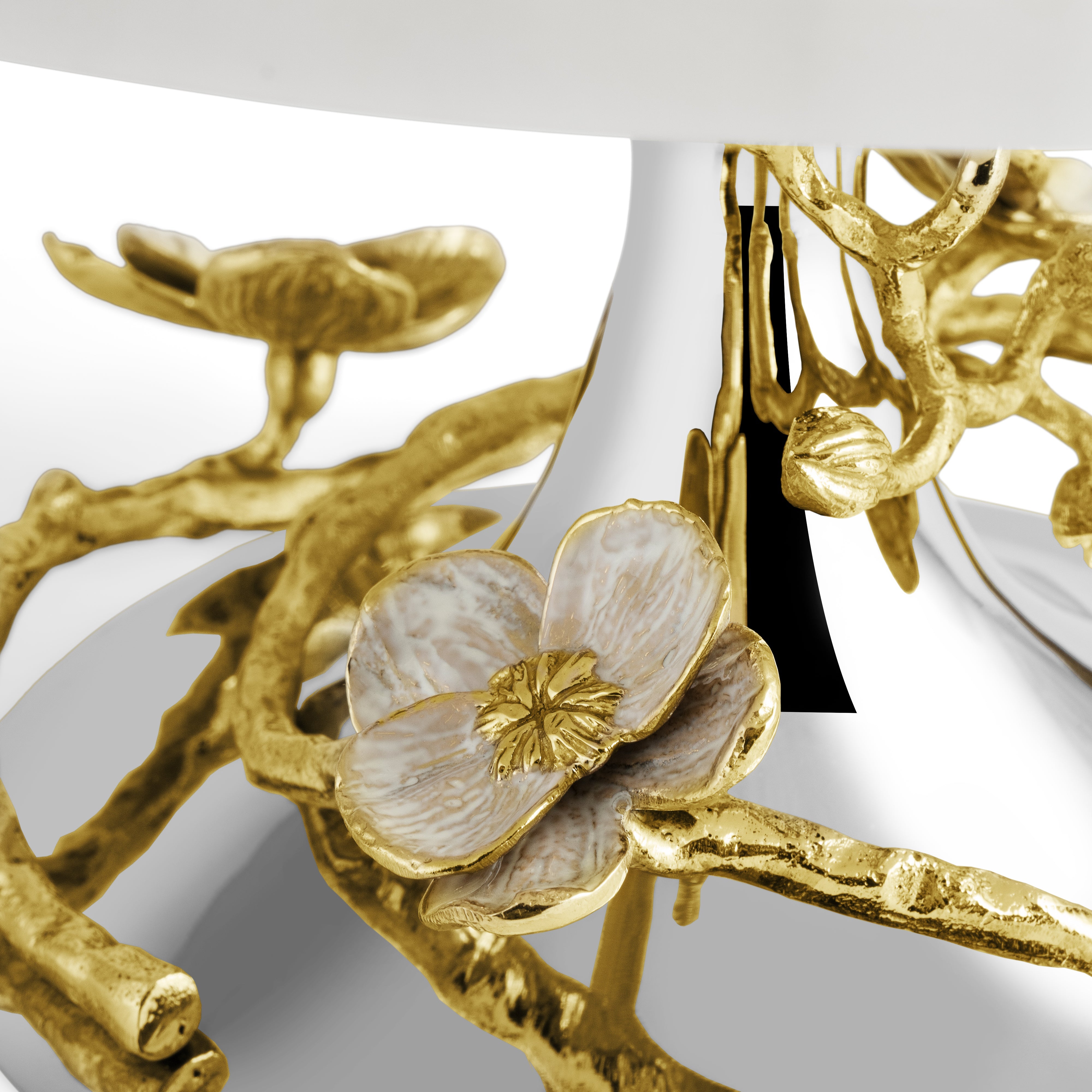 Elegant Orchid Cake Stand - 3 Tier Floral Cupcake Holder for Weddings, Birthdays & Dessert Displays