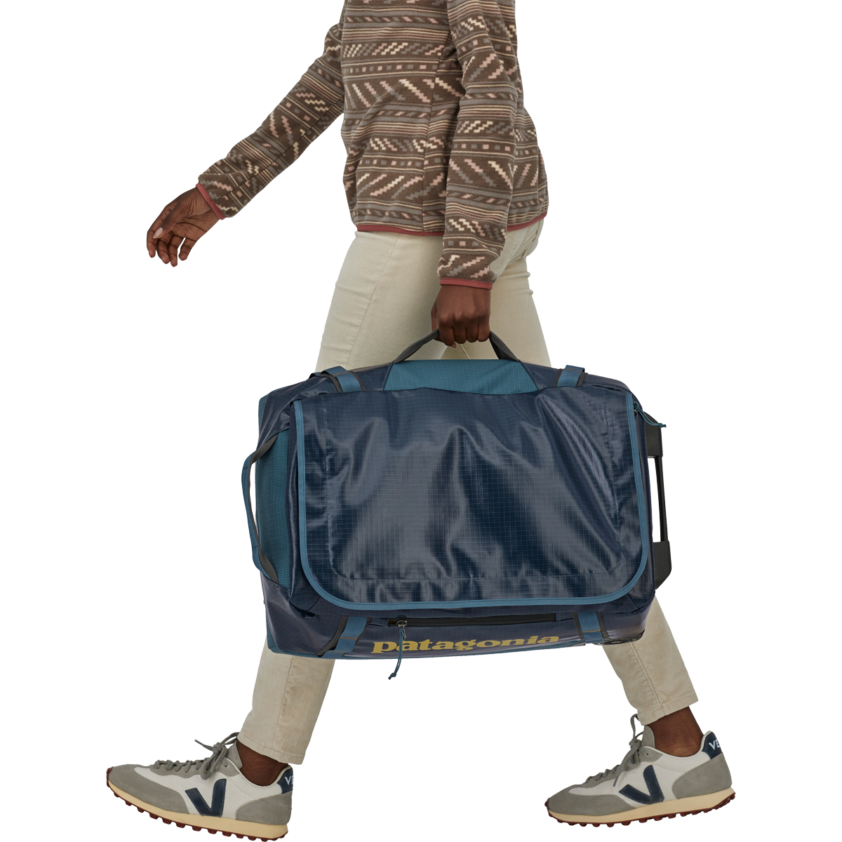 40L Black Hole Wheeled Duffel Bag - Waterproof Travel Luggage for Airplane Carry-On, Gym & Outdoor Adventures